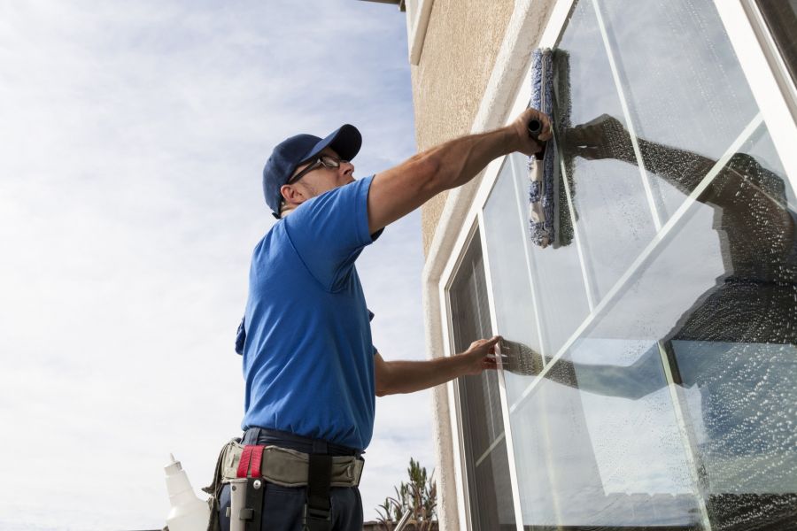 Commercial Window Cleaning by Delcon Maintenance Corp